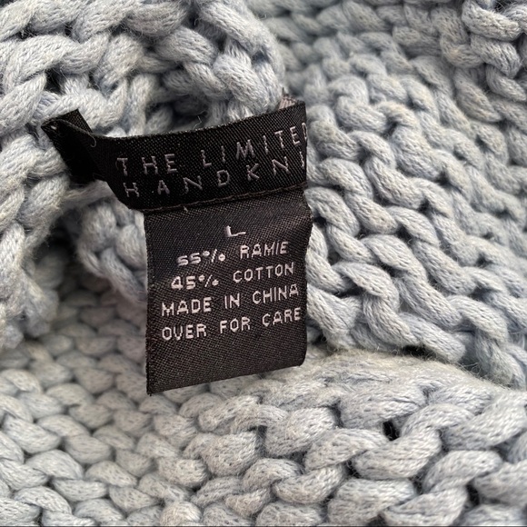 The Limited Handknit cowl neck sleeveless sweater - Picture 4 of 7